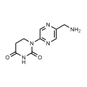1-(5-(Aminomethyl)pyrazin-2-yl)dihydropyrimidine-2,4(1H,3H)-dione|CS-1368140