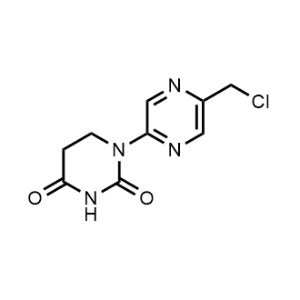 1-(5-(Chloromethyl)pyrazin-2-yl)dihydropyrimidine-2,4(1H,3H)-dione|CS-1368154