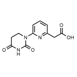 2-(6-(2,4-Dioxotetrahydropyrimidin-1(2H)-yl)pyridin-2-yl)acetic acid|CS-1368176