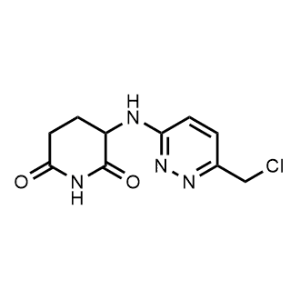 3-((6-(Chloromethyl)pyridazin-3-yl)amino)piperidine-2,6-dione|CS-1368178
