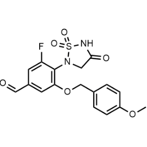 4-(1,1-Dioxido-4-oxo-1,2,5-thiadiazolidin-2-yl)-3-fluoro-5-((4-methoxybenzyl)oxy)benzaldehyde|CS-1368432