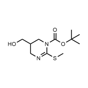 tert-Butyl 5-(hydroxymethyl)-2-(methylthio)-5,6-dihydropyrimidine-1(4H)-carboxylate|CS-1368434