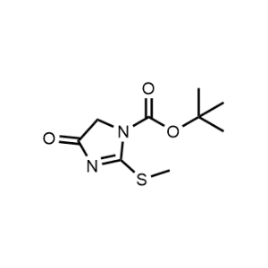 tert-Butyl 2-(methylthio)-4-oxo-4,5-dihydro-1H-imidazole-1-carboxylate|CS-1368436