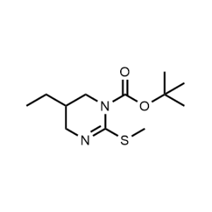 tert-Butyl 5-ethyl-2-(methylthio)-5,6-dihydropyrimidine-1(4H)-carboxylate|CS-1368439