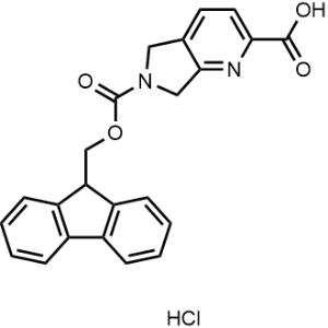 6-(((9H-Fluoren-9-yl)methoxy)carbonyl)-6,7-dihydro-5H-pyrrolo[3,4-b]pyridine-2-carboxylic acid hydrochloride|CS-1368448