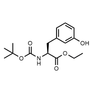 Ethyl (S)-2-((tert-butoxycarbonyl)amino)-3-(3-hydroxyphenyl)propanoate|CS-1368456