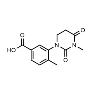 4-Methyl-3-(3-methyl-2,4-dioxotetrahydropyrimidin-1(2H)-yl)benzoic acid|CS-1368462