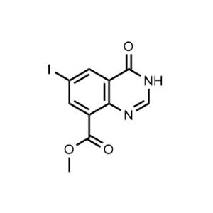 Methyl 6-iodo-4-oxo-3,4-dihydroquinazoline-8-carboxylate|CS-1368464