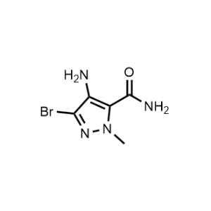 4-Amino-3-bromo-1-methyl-1H-pyrazole-5-carboxamide|CS-1368472
