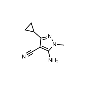 5-Amino-3-cyclopropyl-1-methyl-1H-pyrazole-4-carbonitrile|CS-1368474