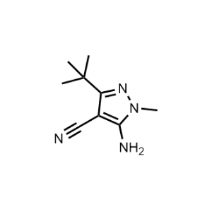 5-Amino-3-(tert-butyl)-1-methyl-1H-pyrazole-4-carbonitrile|CS-1368477
