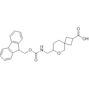 7-(((((9H-Fluoren-9-yl)methoxy)carbonyl)amino)methyl)-6-oxaspiro[3.5]nonane-2-carboxylic acid|CS-1368481