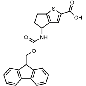 4-((((9H-Fluoren-9-yl)methoxy)carbonyl)amino)-5,6-dihydro-4H-cyclopenta[b]thiophene-2-carboxylic acid|CS-1368487