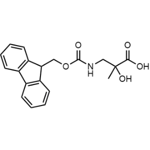 3-((((9H-Fluoren-9-yl)methoxy)carbonyl)amino)-2-hydroxy-2-methylpropanoic acid|CS-1368495