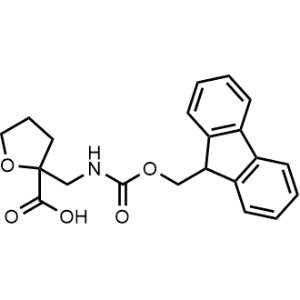 2-(((((9H-Fluoren-9-yl)methoxy)carbonyl)amino)methyl)tetrahydrofuran-2-carboxylic acid|CS-1368502