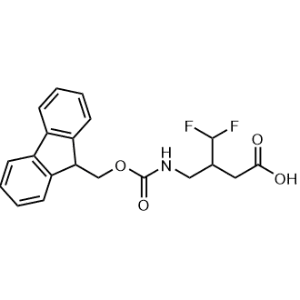 3-(((((9H-Fluoren-9-yl)methoxy)carbonyl)amino)methyl)-4,4-difluorobutanoic acid|CS-1368513