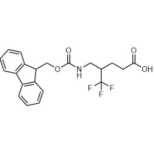 4-(((((9H-Fluoren-9-yl)methoxy)carbonyl)amino)methyl)-5,5,5-trifluoropentanoic acid|CS-1368515