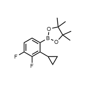 2-(2-Cyclopropyl-3,4-difluorophenyl)-4,4,5,5-tetramethyl-1,3,2-dioxaborolane|CS-1368518