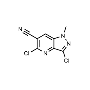 3,5-Dichloro-1-methyl-1H-pyrazolo[4,3-b]pyridine-6-carbonitrile|CS-1368541
