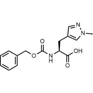 (S)-2-(((Benzyloxy)carbonyl)amino)-3-(1-methyl-1H-pyrazol-4-yl)propanoic acid|CS-1368560