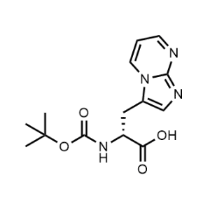 (R)-2-((tert-Butoxycarbonyl)amino)-3-(imidazo[1,2-a]pyrimidin-3-yl)propanoic acid|CS-1368562