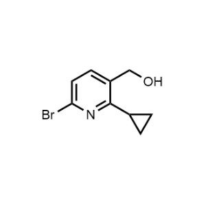 (6-Bromo-2-cyclopropylpyridin-3-yl)methanol|CS-1368563