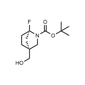 tert-Butyl (1S,4R)-1-fluoro-4-(hydroxymethyl)-2-azabicyclo[2.2.1]heptane-2-carboxylate|CS-1368565