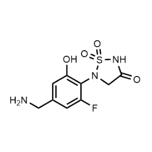 5-(4-(Aminomethyl)-2-fluoro-6-hydroxyphenyl)-1,2,5-thiadiazolidin-3-one 1,1-dioxide|CS-1368571