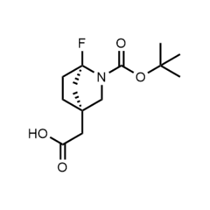 2-((1S,4R)-2-(tert-Butoxycarbonyl)-1-fluoro-2-azabicyclo[2.2.1]heptan-4-yl)acetic acid|CS-1368576