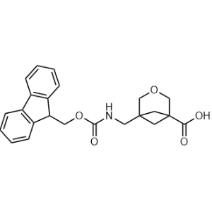 5-(((((9H-Fluoren-9-yl)methoxy)carbonyl)amino)methyl)-3-oxabicyclo[3.1.1]heptane-1-carboxylic acid|CS-1368578