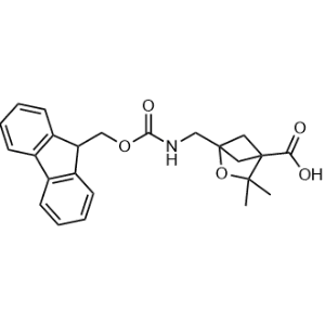 1-(((((9H-Fluoren-9-yl)methoxy)carbonyl)amino)methyl)-3,3-dimethyl-2-oxabicyclo[2.1.1]hexane-4-carboxylic acid|CS-1368580