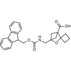 4-(((((9H-Fluoren-9-yl)methoxy)carbonyl)amino)methyl)-3-oxaspiro[bicyclo[2.1.1]hexane-2,1'-cyclobutane]-1-carboxylic acid|CS-1368583