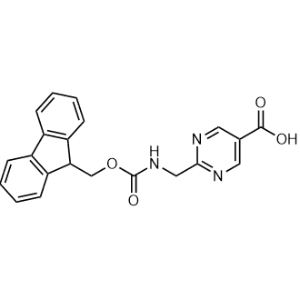 2-(((((9H-Fluoren-9-yl)methoxy)carbonyl)amino)methyl)pyrimidine-5-carboxylic acid|CS-1368597