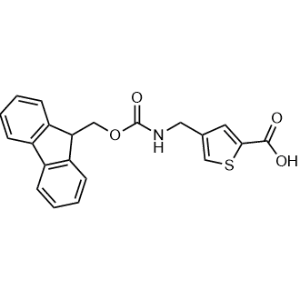 4-(((((9H-Fluoren-9-yl)methoxy)carbonyl)amino)methyl)thiophene-2-carboxylic acid|CS-1368609