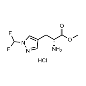 Methyl (R)-2-amino-3-(1-(difluoromethyl)-1H-pyrazol-4-yl)propanoate hydrochloride|CS-1368611