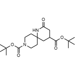 Di-tert-butyl 2-oxo-1,9-diazaspiro[5.5]undecane-4,9-dicarboxylate|CS-1368654
