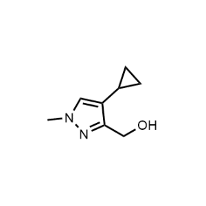 (4-Cyclopropyl-1-methyl-1H-pyrazol-3-yl)methanol|CS-1368658