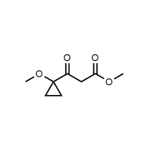 Methyl 3-(1-methoxycyclopropyl)-3-oxopropanoate|CS-1368659