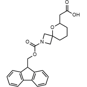2-(2-(((9H-Fluoren-9-yl)methoxy)carbonyl)-5-oxa-2-azaspiro[3.5]nonan-6-yl)acetic acid|CS-1368742