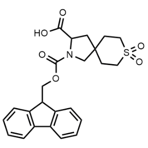 2-(((9H-Fluoren-9-yl)methoxy)carbonyl)-8-thia-2-azaspiro[4.5]decane-3-carboxylic acid 8,8-dioxide|CS-1368754