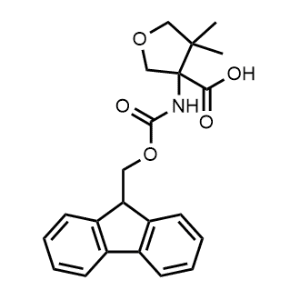 3-((((9H-Fluoren-9-yl)methoxy)carbonyl)amino)-4,4-dimethyltetrahydrofuran-3-carboxylic acid|CS-1368798