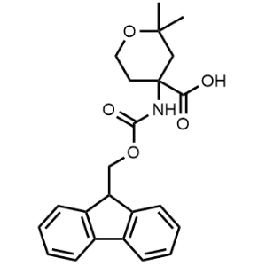 4-((((9H-Fluoren-9-yl)methoxy)carbonyl)amino)-2,2-dimethyltetrahydro-2H-pyran-4-carboxylic acid|CS-1368818