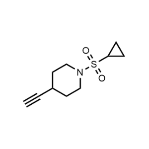 1-(Cyclopropylsulfonyl)-4-ethynylpiperidine|CS-1368953