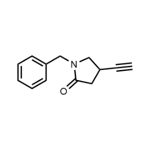 1-Benzyl-4-ethynylpyrrolidin-2-one|CS-1368976