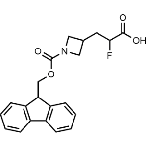 3-(1-(((9H-Fluoren-9-yl)methoxy)carbonyl)azetidin-3-yl)-2-fluoropropanoic acid|CS-1369020