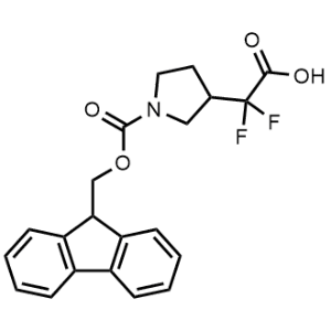 2-(1-(((9H-Fluoren-9-yl)methoxy)carbonyl)pyrrolidin-3-yl)-2,2-difluoroacetic acid|CS-1369027