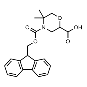 4-(((9H-Fluoren-9-yl)methoxy)carbonyl)-5,5-dimethylmorpholine-2-carboxylic acid|CS-1369030