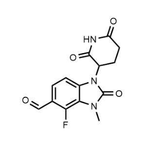 1-(2,6-Dioxopiperidin-3-yl)-4-fluoro-3-methyl-2-oxo-2,3-dihydro-1H-benzo[d]imidazole-5-carbaldehyde|CS-1369052