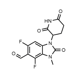 1-(2,6-Dioxopiperidin-3-yl)-4,6-difluoro-3-methyl-2-oxo-2,3-dihydro-1H-benzo[d]imidazole-5-carbaldehyde|CS-1369055