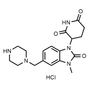 3-(3-Methyl-2-oxo-5-(piperazin-1-ylmethyl)-2,3-dihydro-1H-benzo[d]imidazol-1-yl)piperidine-2,6-dione hydrochloride|CS-1369058